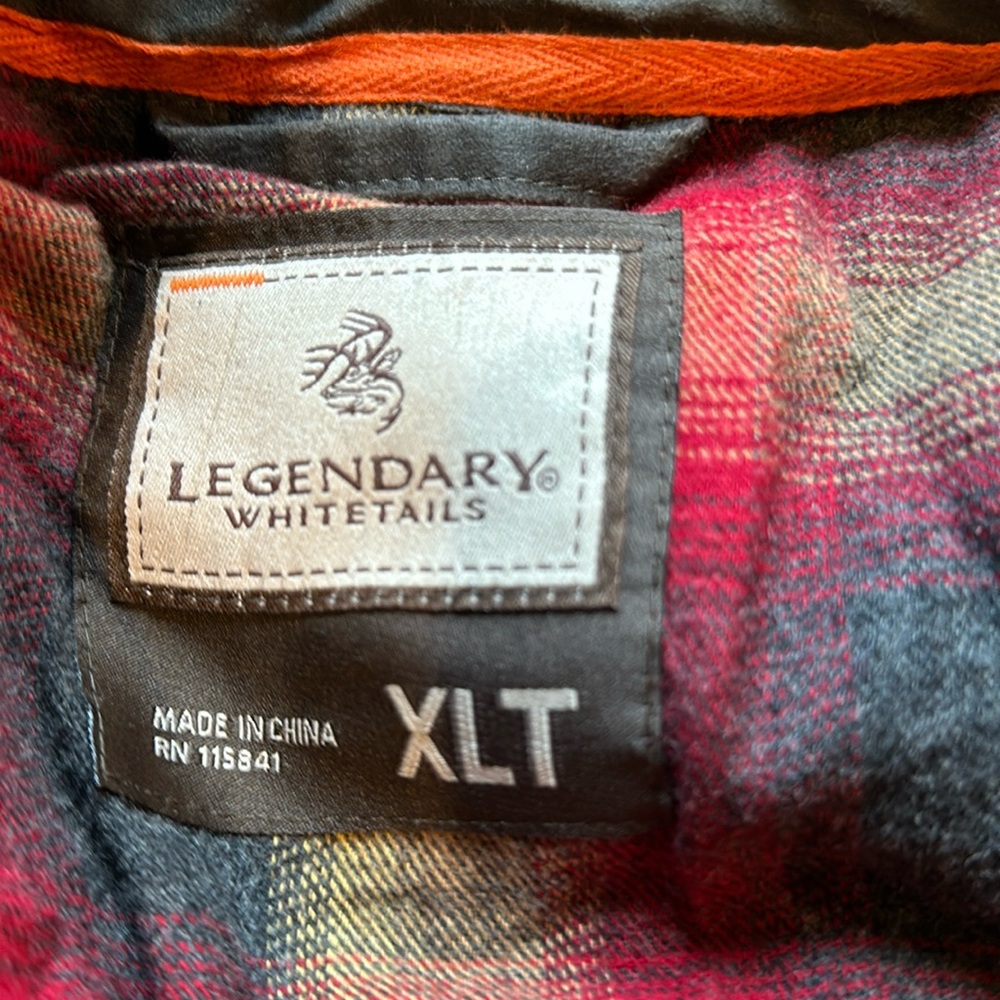 Men’s flannel lined jacket